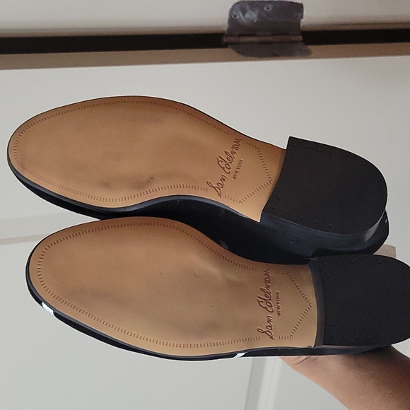 NEW Sam Edelman Keller Black Velvet loafers - Picture 9 of 9